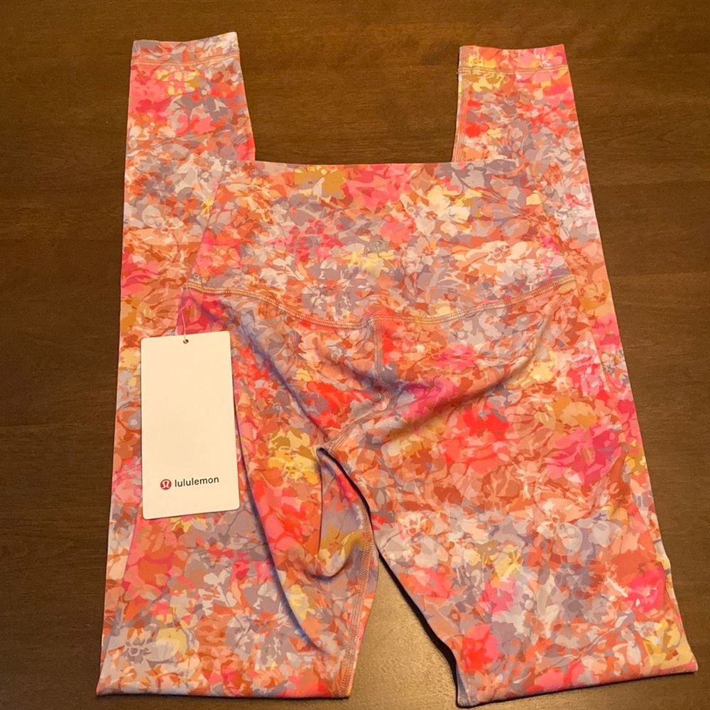 Lululemon🍋Align High-Rise Pant 28” Inflorescence Multi - Picture 6 of 9